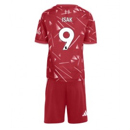 Billiga Liverpool Alexander Isak #9 Barnkläder Hemma fotbollskläder till baby 2026-27 Kortärmad (+ Korta byxor)